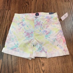 Gap factory size 12 tie dye shorts